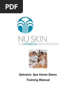 Download Galvanic Spa Workshop Instructions by Nu Club SN3695232 doc pdf