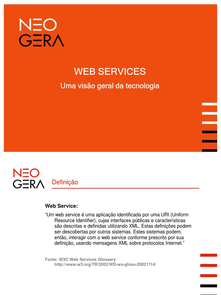 Web Services Overview | PDF | Serviço de internet | Protocolo de ...