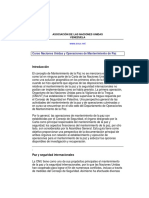 Curso Operaciones Mantenimiento de Paz