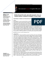 Ichthyofaunal Diversity and Anthropogenic Stress On Naitara-Chautara Wetland of Goalpara, Assam, India.