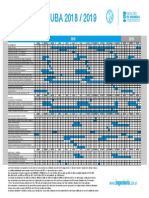 Calendario FIUBA 2018