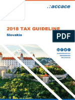 2018 Tax Guideline For Slovakia