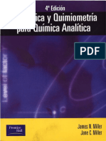 Estadistica y Quimiometria para Quimica Analitica 2005 PDF