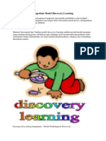 Pengertian Model Discovery Learning