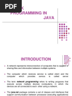 Network Programming in Java