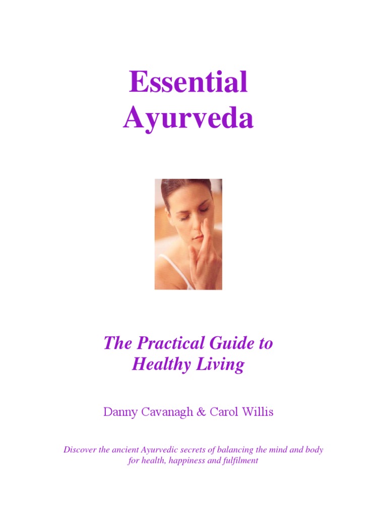 Essential Ayurveda Book PDF Ayurveda Massage