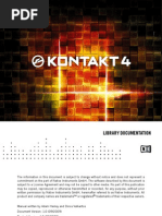 Download Kontakt 4 Library Documentation English by karatewoljokopf SN36953667 doc pdf