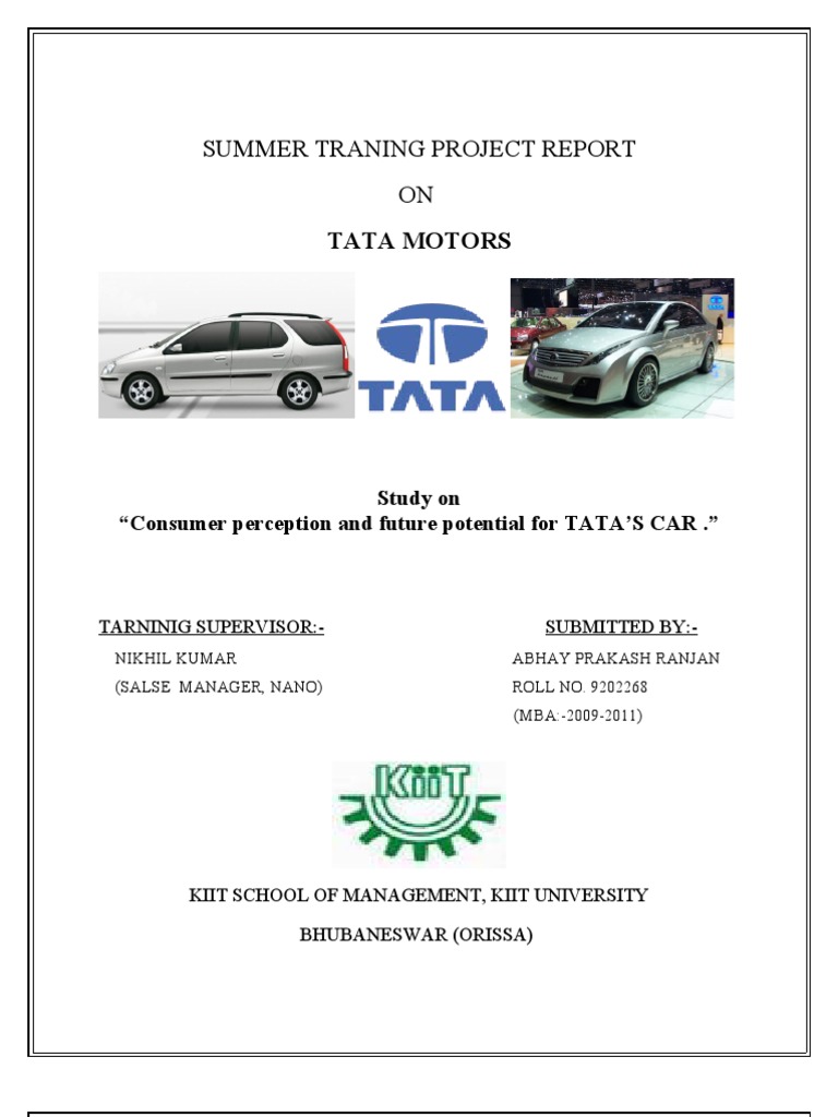 Traning in Tata Motors | PDF | Motor Vehicle | Vehicles