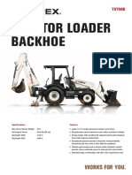 Tractor Loader Backhoe: Features Specifi Cations