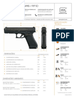 Especificações Pistola Glock G22 - Gen5 - AMS - PT