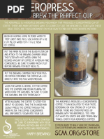 Modified SCA Cupping Protocol 2020 Release v1 | PDF | Beverages | Nature