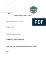 Tipos de Generacion de Energia en Mexico