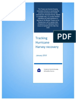 Tracking Hurricane Harvey Recovery - January 2018