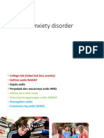 Anxiety Disorder