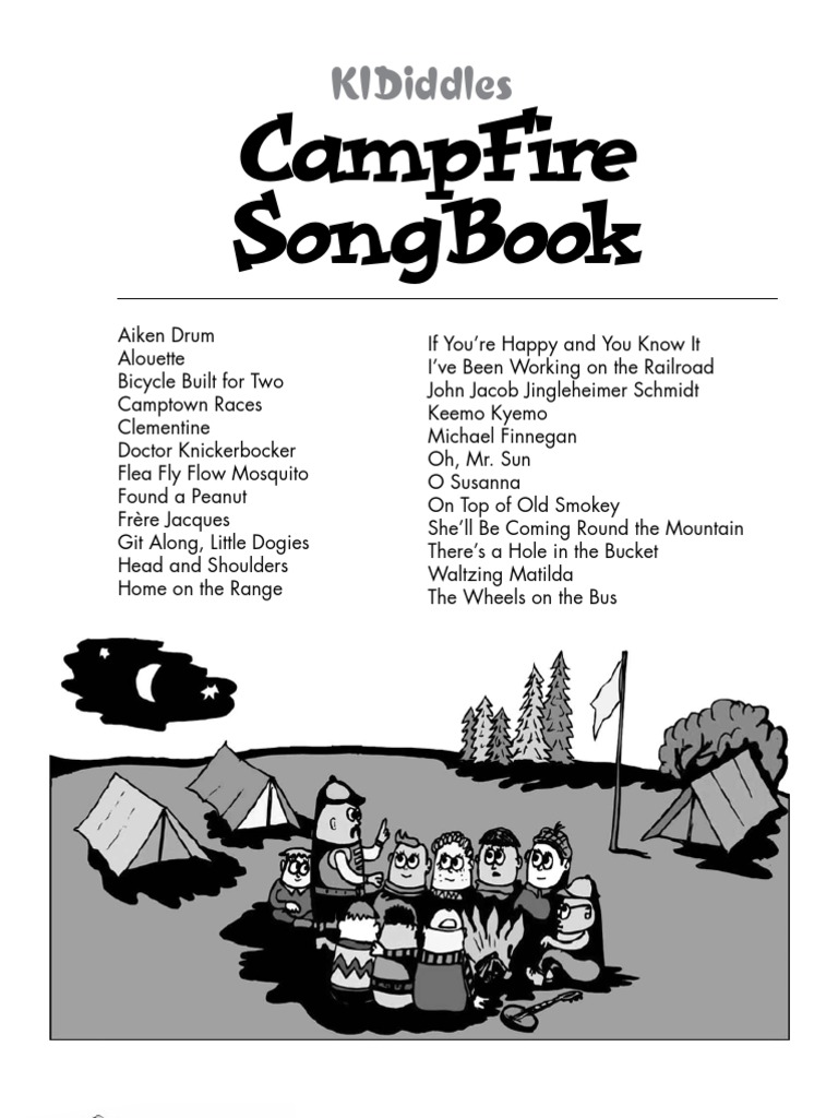 Campfire Songbook Daisy Bell Children's Music