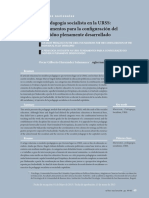 Pedagogía socialista en la URSS: modelos y debates