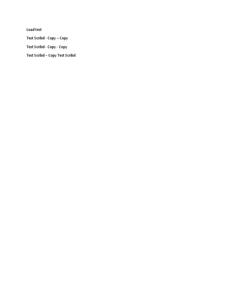 Load Testing Overview and Insights | PDF
