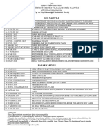 Akademik Takvim Fatsa Meslek Yüksekokulu 2018