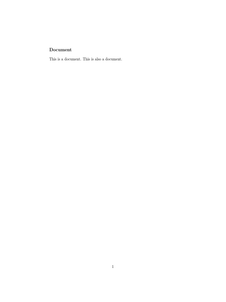 Document: This Is A Document. This Is Also A Document | PDF | Foreign ...