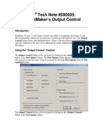 Partmaker Tech Note #090605: Using Partmaker'S Output Control Feature