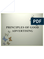 Principles of Good Advertising