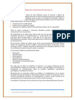 Sistema de Comunicación en Salud