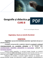 @ CURS 8 - Geografia Si Didactica Geografiei - Vegetatie, Fauna Si Soluri