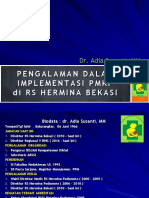 Dr. Adia Susanti, MM - Dirut RS Hermina Bekasi - Pengalaman RS Dalam Implementasi PMKP