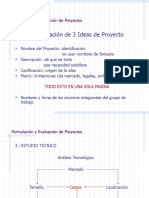 Formulación y Evaluación de Proyectos 3 A