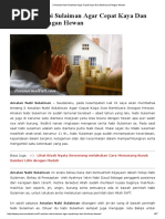 Download 2 Amalan Nabi Sulaiman Agar Cepat Kaya Dan Berbicara Dengan Hewan by ageng sakoko SN369558804 doc pdf