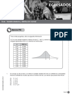 (EST) Guía-41 EM-32 Variable Aleatoria y Distribución Normal PDF