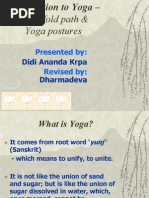 Download 006 2 Introduction to Yoga by amiitk SN36956010 doc pdf