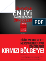 Kirmizi 125 Dünyadan en İyi̇ Basin Reklami Örnekleri̇