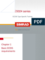 Simrad E5000 ECDIS Type Specific Training Course 150415rev 4