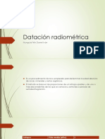 Datación radiométrica