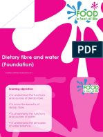 Dietary Fibre and Water (Foundation)