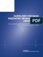 Guidelines For Basic Paediatric Neurological Observation-May 2016