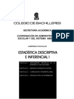 Estadística Descriptiva E Inferencial I PDF