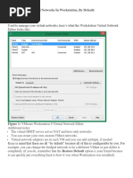 Three Types of Virtual Networks in Workstation