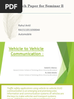 Research Paper For Seminar LL: Rahul Antil RA1511011030044 Automobile