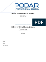 Effect of Metal Coupling on Corrosion