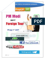 PM Modi Foreign Visits 2017