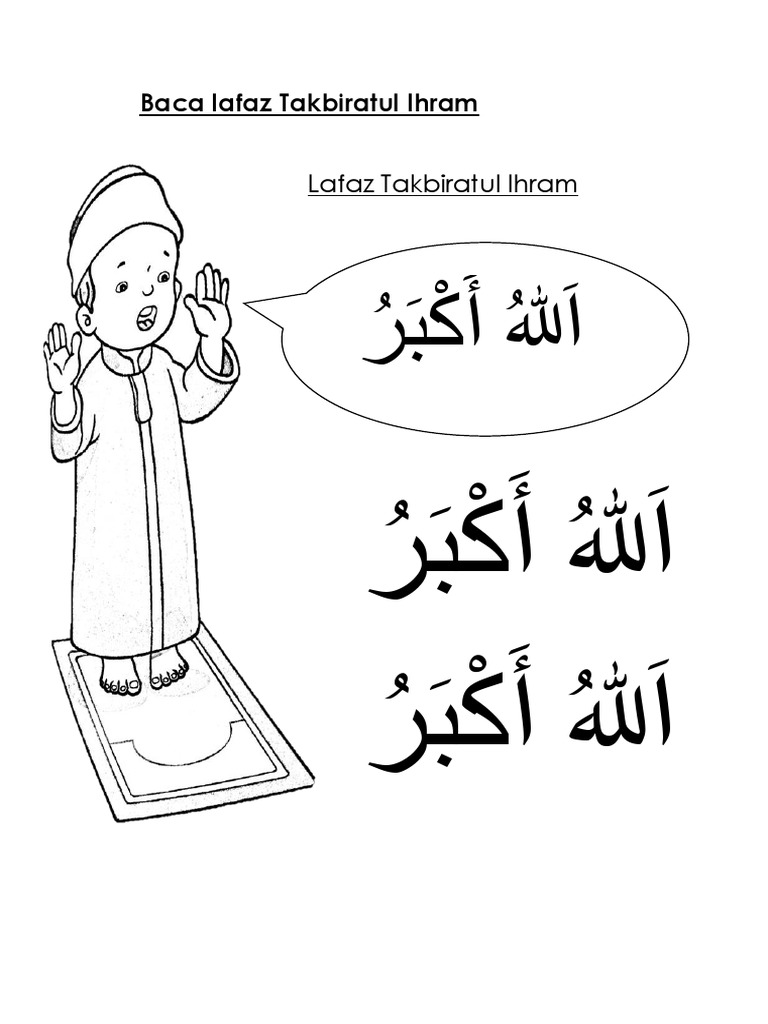 Takbiratul Ihram Pdf