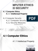 Topic 4 Computer Ethics & Security