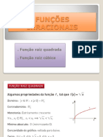 PPT 18 FUNÇÕESIRRACIONAIS