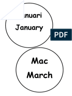 Januari January: Mac March