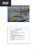 Shipboard Electrical Power Systems: Magnetic Field