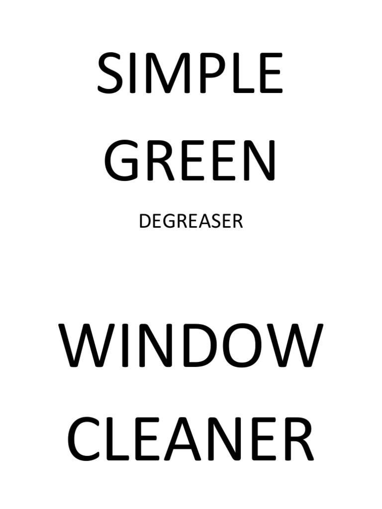 Eco-Friendly Cleaning Products Guide | PDF