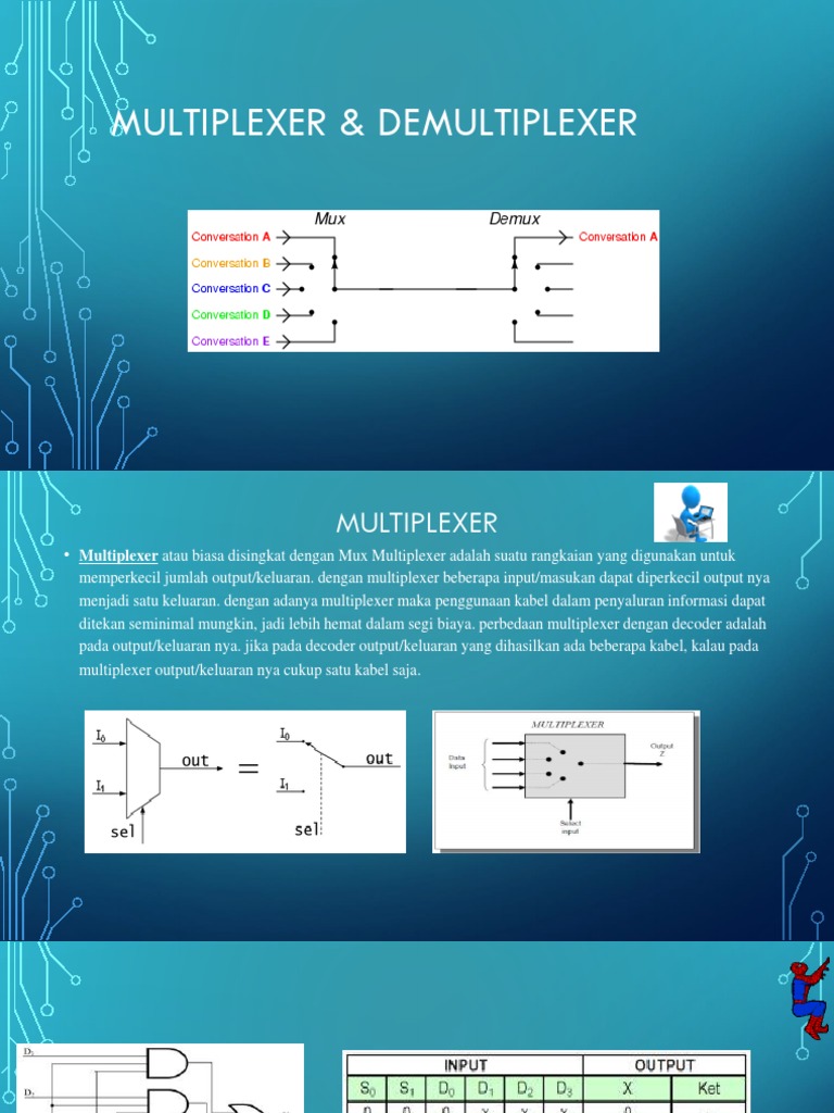 Multiplexer & Demultiplexer | PDF