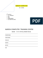 Naresh Computer Training Centre